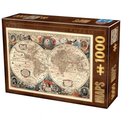 EDUCA ΠΑΖΛ VINTAGE MAP 75710 (1000ΤΕΜ.)