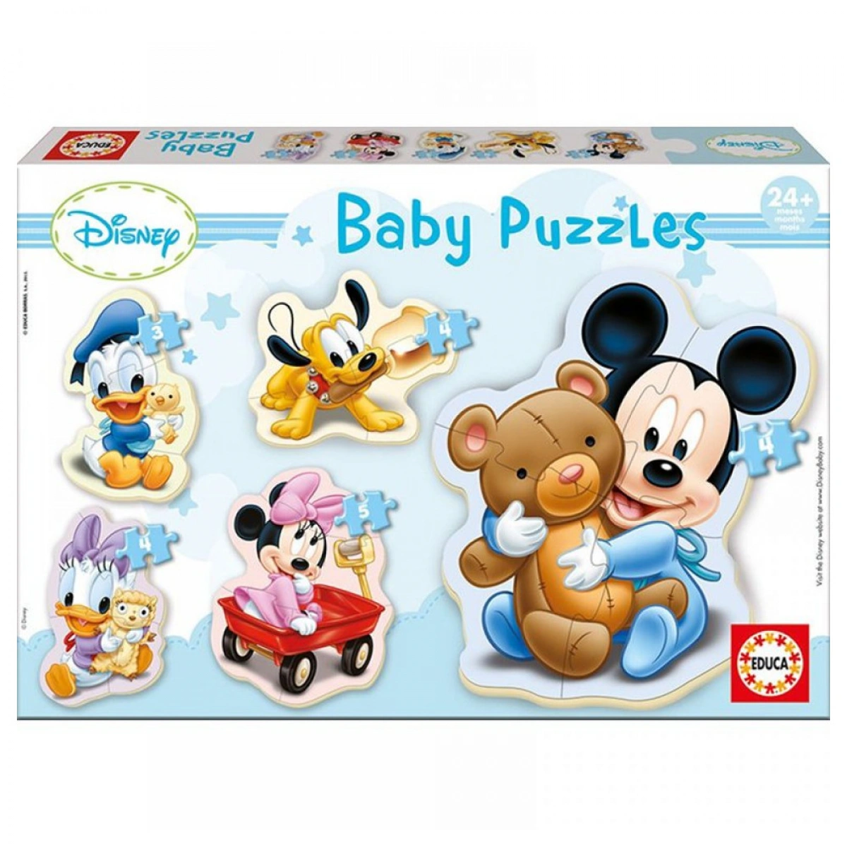 Educa Baby Colors – Juego De Asociación De Colores Para Niños, Clasifica En Amarillo, Azul, Rojo Y Verde, Aprendizaje Temprano