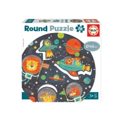 EDUCA PUZZLE ROUND PUZZLE THE SPACE 18908