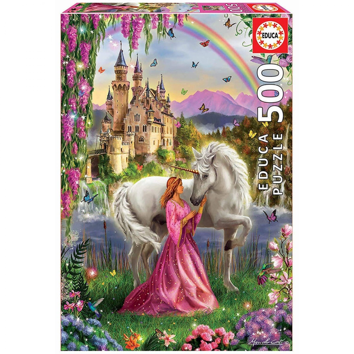 EDUCA ΠΑΖΛ 500ΤΕΜ. FAIRY AND UNICORN NO 17985
