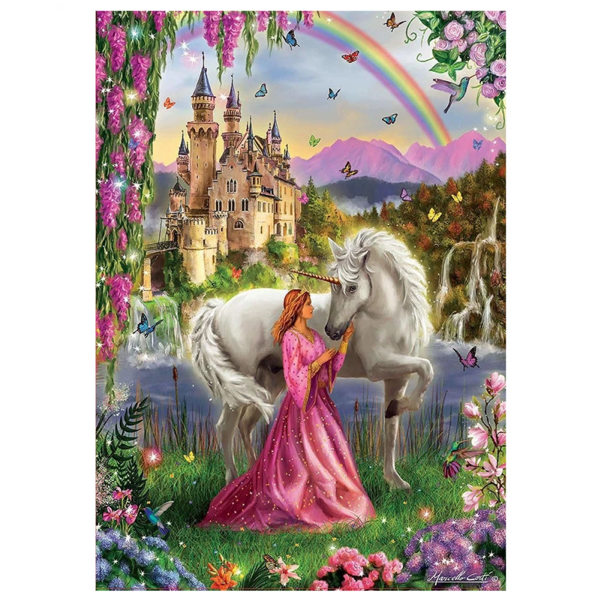 EDUCA ΠΑΖΛ 500ΤΕΜ. FAIRY AND UNICORN NO 17985