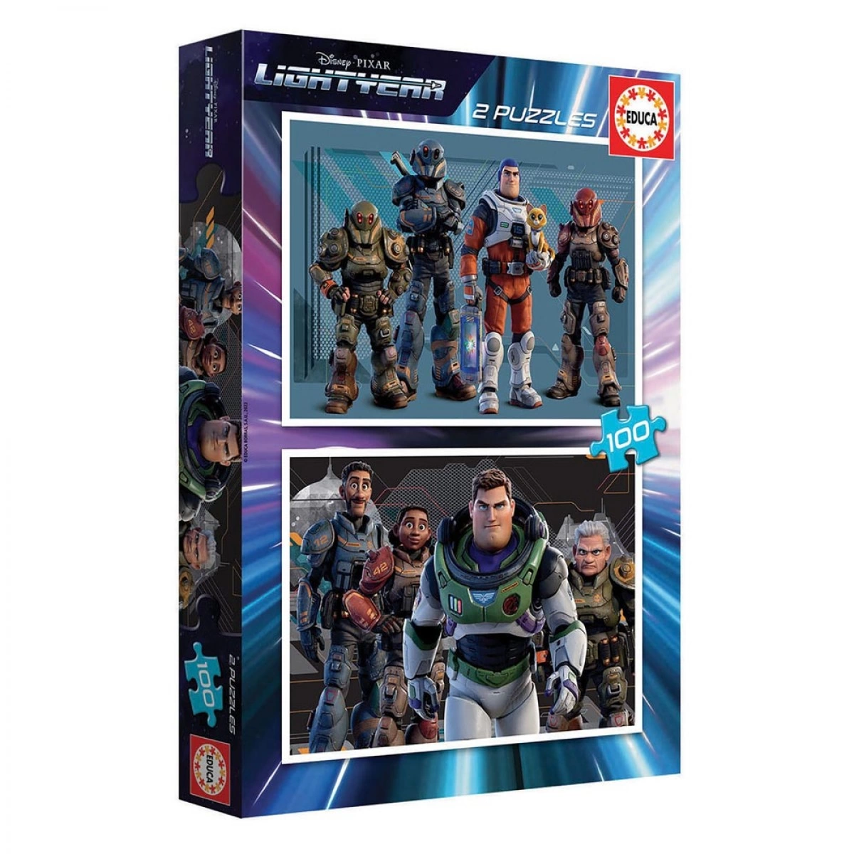 EDUCA PUZZLE LIGHTYEAR NO 19316 (2X100 TEM)