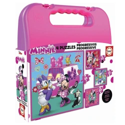 EDUCA PUZZLE CASE MINNIE 12-16-20-25  17638