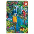 EDUCA PUZZLE 500PCS BIRD TROPICAL LAND 512