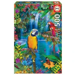 EDUCA PUZZLE 500PCS BIRD TROPICAL LAND 512