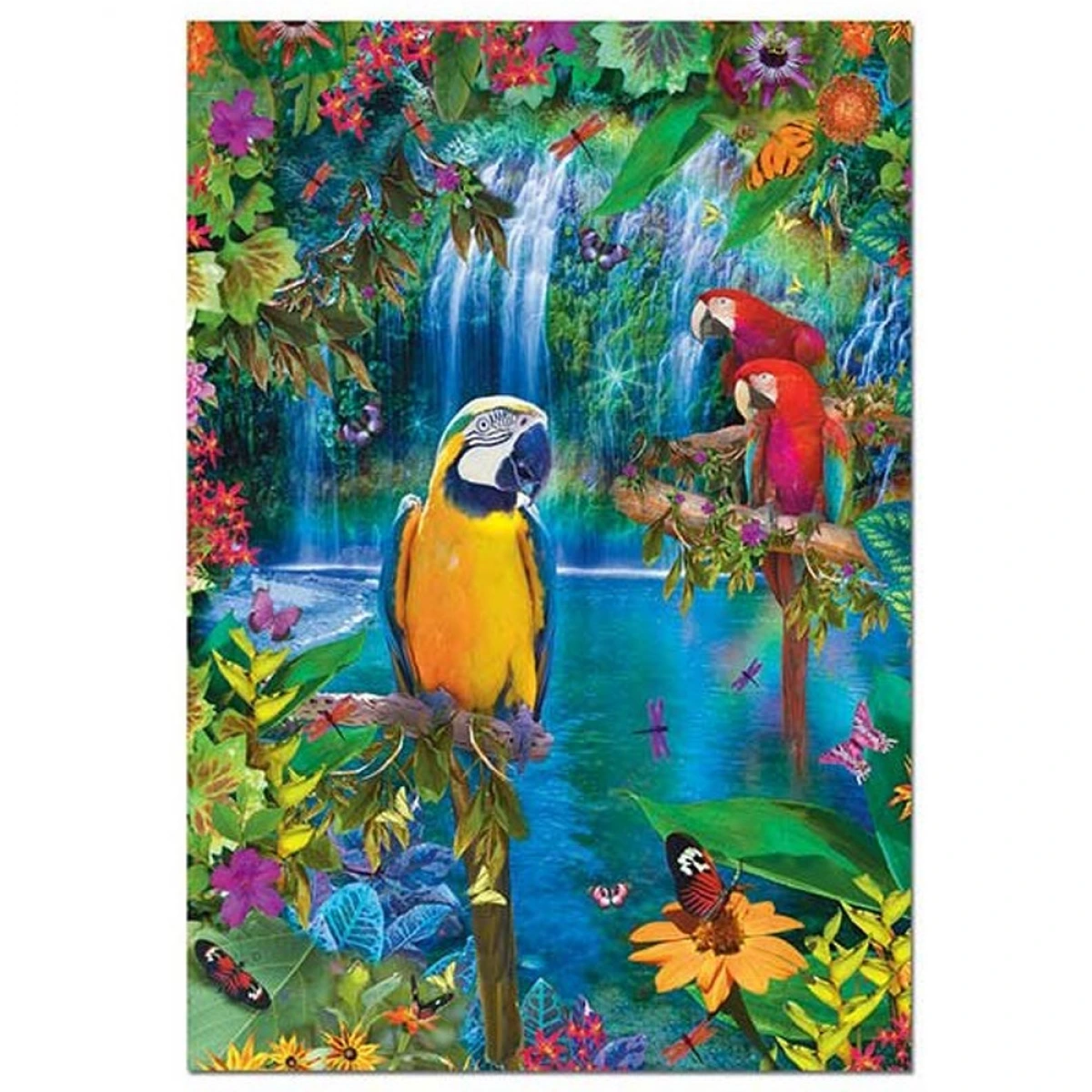 EDUCA PUZZLE 500PCS BIRD TROPICAL LAND 512
