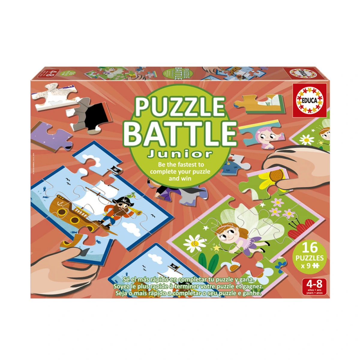 EDUCA ΕΠΙΤΡΑΠΕΖΙΟ PUZZLE BATTLE MISCELLANY 20118