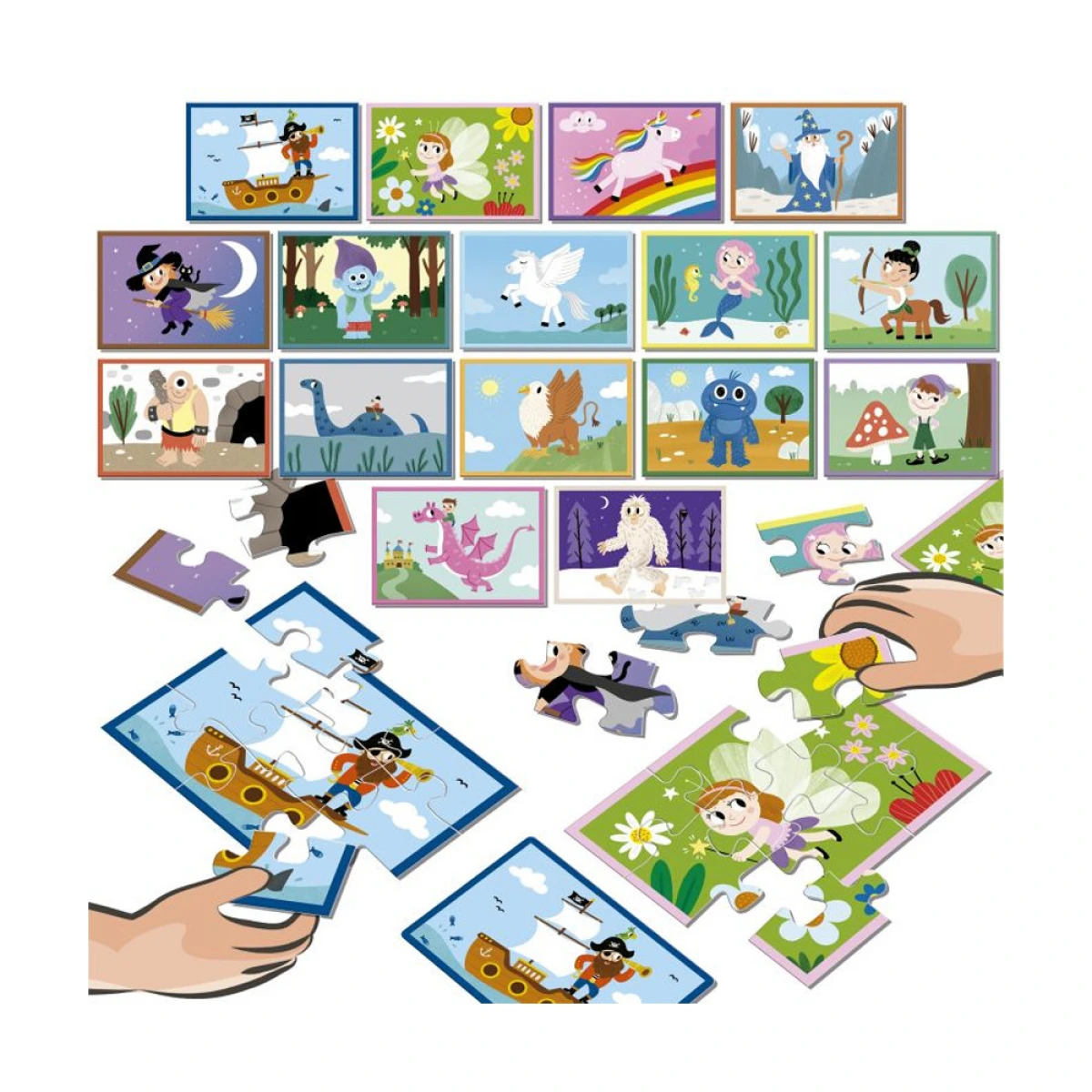 EDUCA ΕΠΙΤΡΑΠΕΖΙΟ PUZZLE BATTLE MISCELLANY 20118