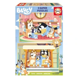 EDUCA PUZZLE  ΞΥΛΙΝΟ  2X16 BLUEY 20347