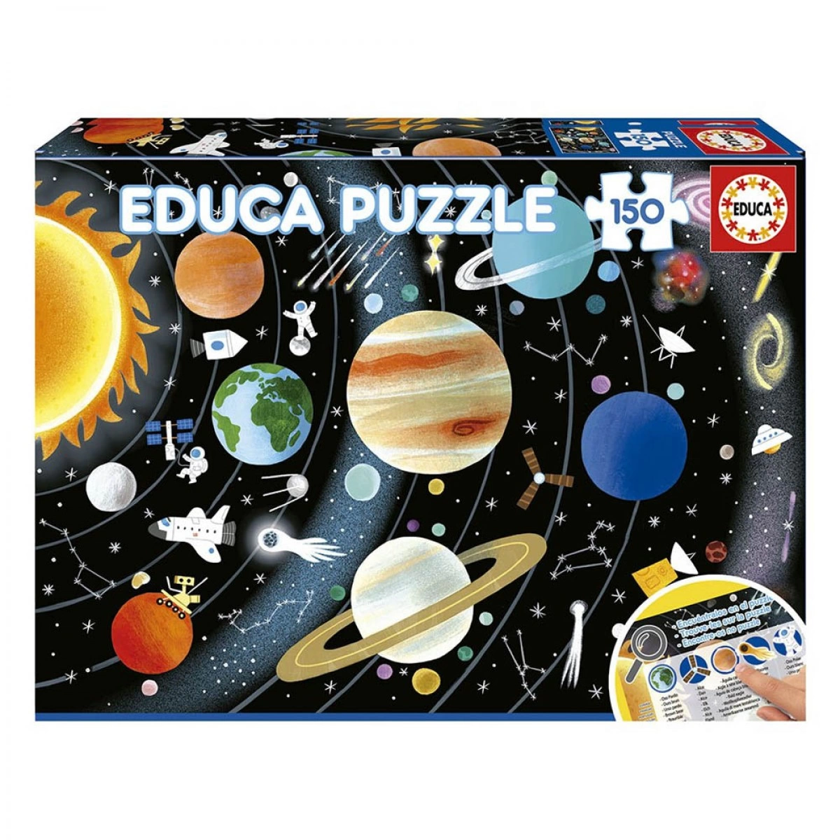 EDUCA 150 PUZZLE SYSTEMA SOLAR 19584