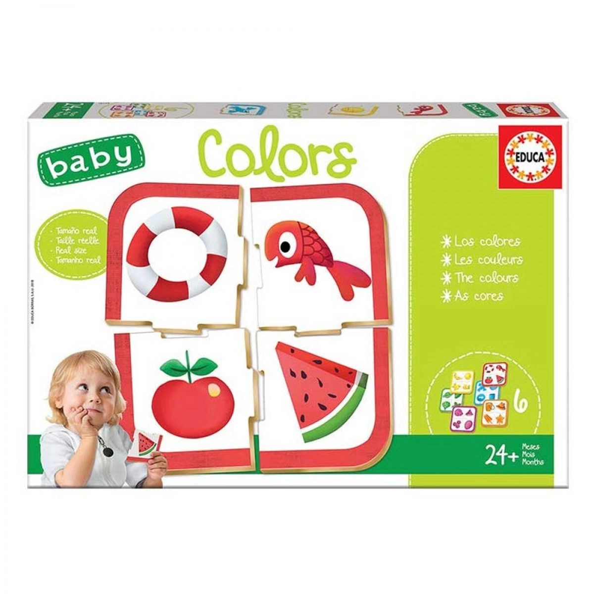 EDUCA BABY COLORS 18119