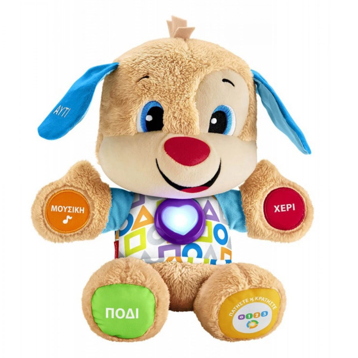 FISHER PRICE ΕΚΠΑΙΔΕΥΤΙΚΟ ΣΚΥΛΑΚΙ SMART STAGES ΜΠΛΕ FPN78/JFD25