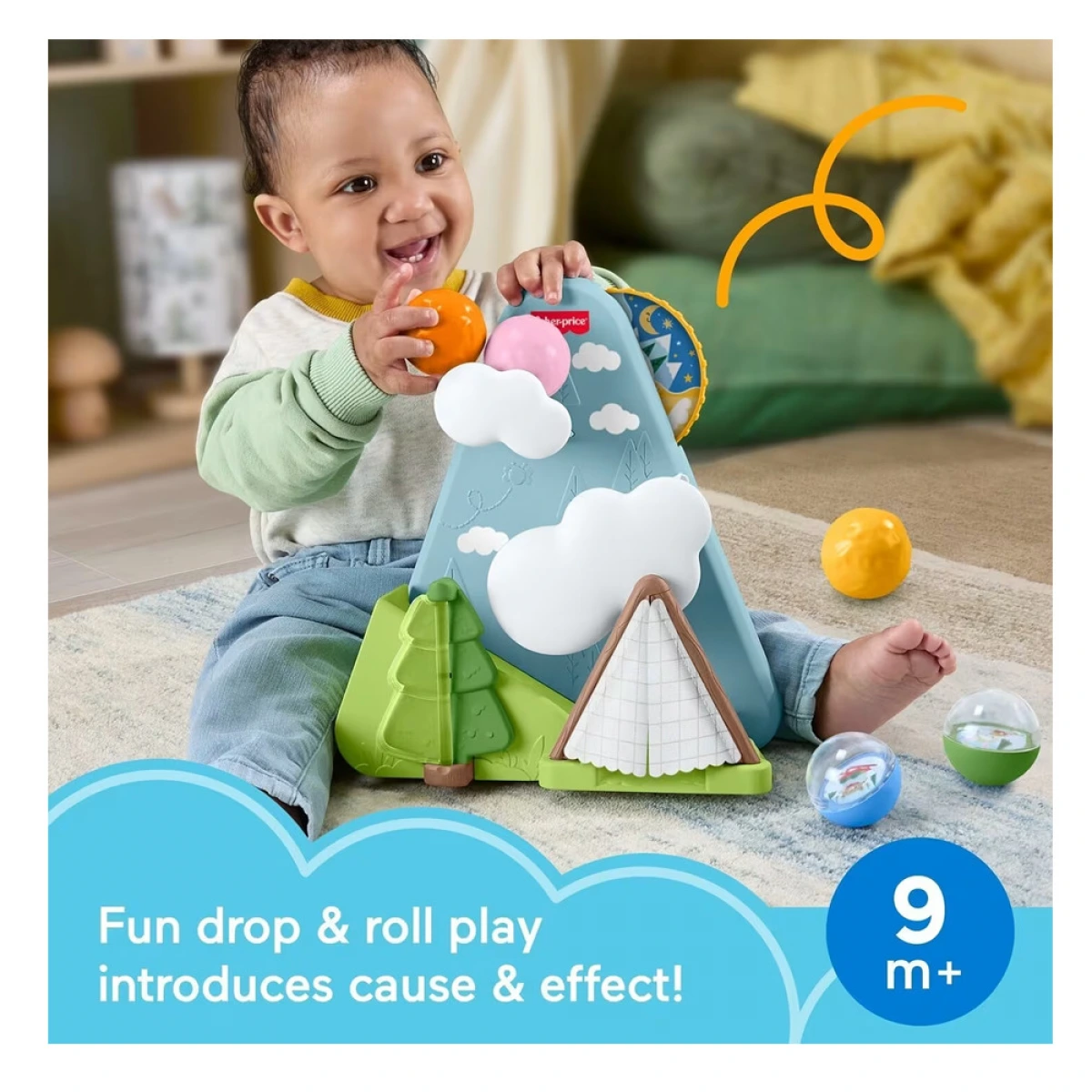 FISHER PRICE BALL MOUNTAIN JLB88