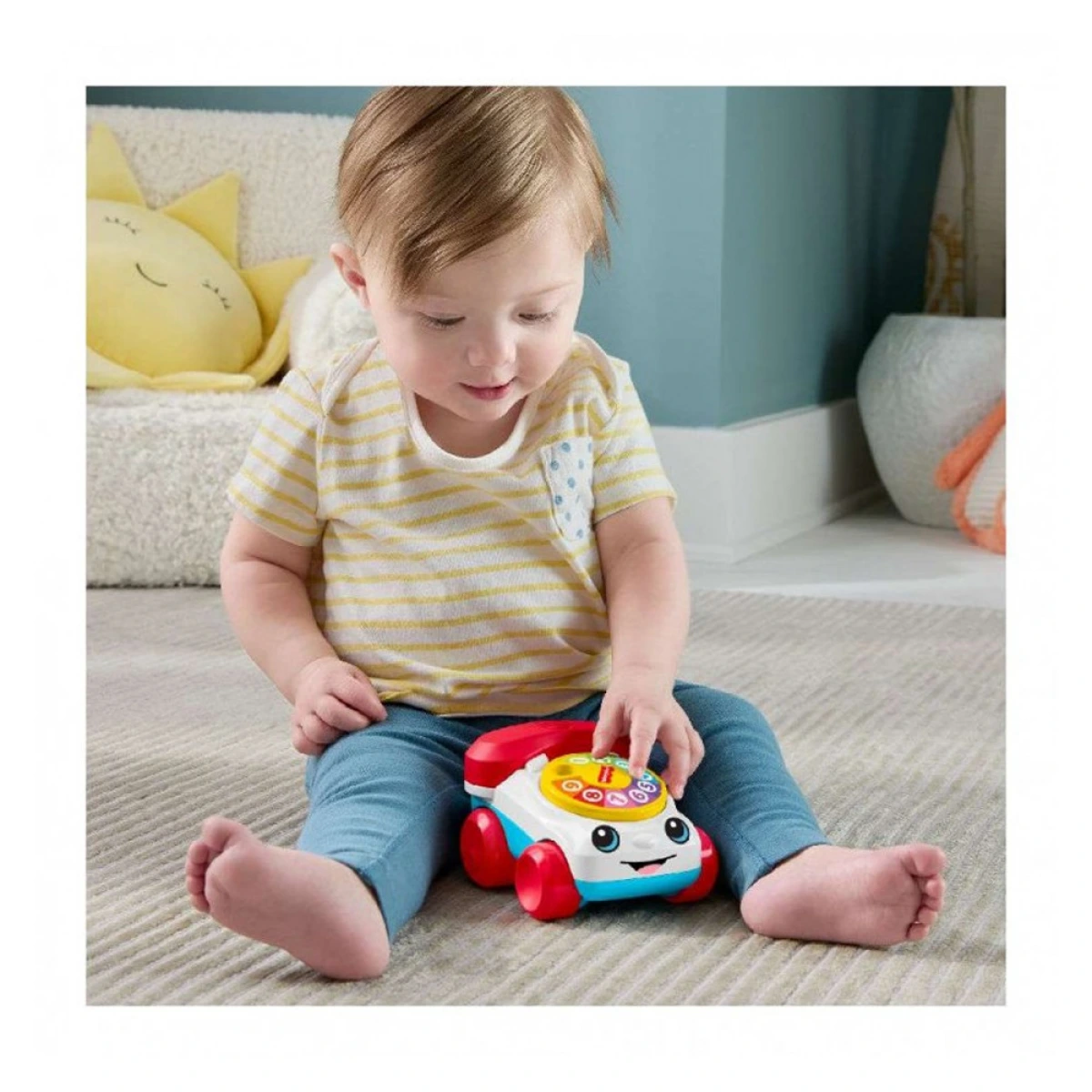 FISHER PRICE ΜΙΝΙ ΚΛΑΣΙΚΟ ΤΗΛΕΦΩΝΑΚΙ  JKD56