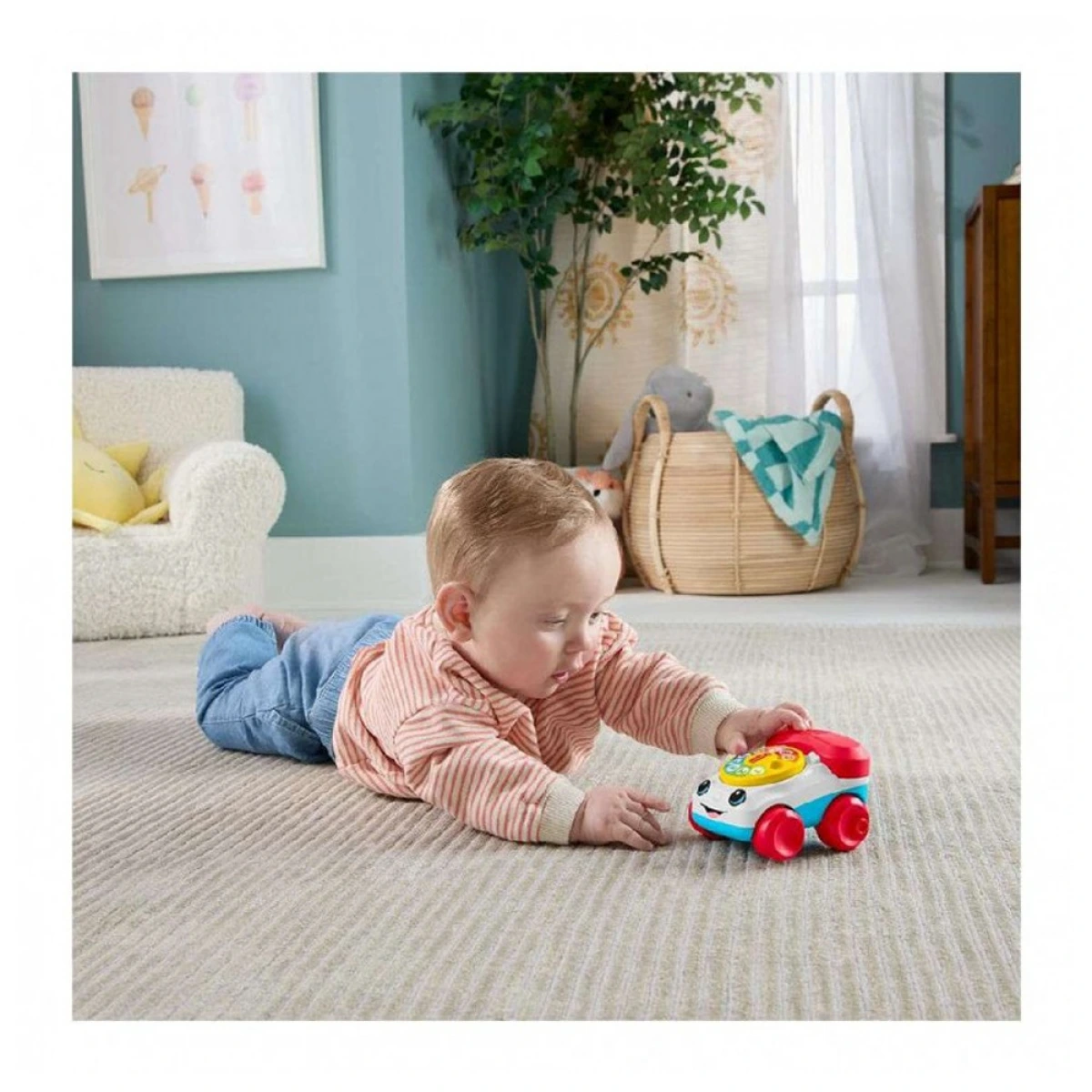 FISHER PRICE ΜΙΝΙ ΚΛΑΣΙΚΟ ΤΗΛΕΦΩΝΑΚΙ  JKD56
