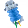 FISHER PRICE ΚΟΥΔΟΥΝΙΣΤΡΕΣ ΖΩΑΚΙΑ ΤΟΥ ΩΚΕΑΝΟΥ SQUISHEAS SILICONE WALRUS RATTLE JHB54/JHB57