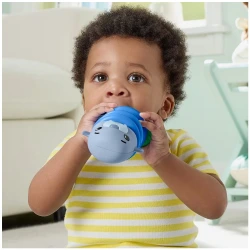 FISHER PRICE ΚΟΥΔΟΥΝΙΣΤΡΕΣ ΖΩΑΚΙΑ ΤΟΥ ΩΚΕΑΝΟΥ SQUISHEAS SILICONE WALRUS RATTLE JHB54/JHB57