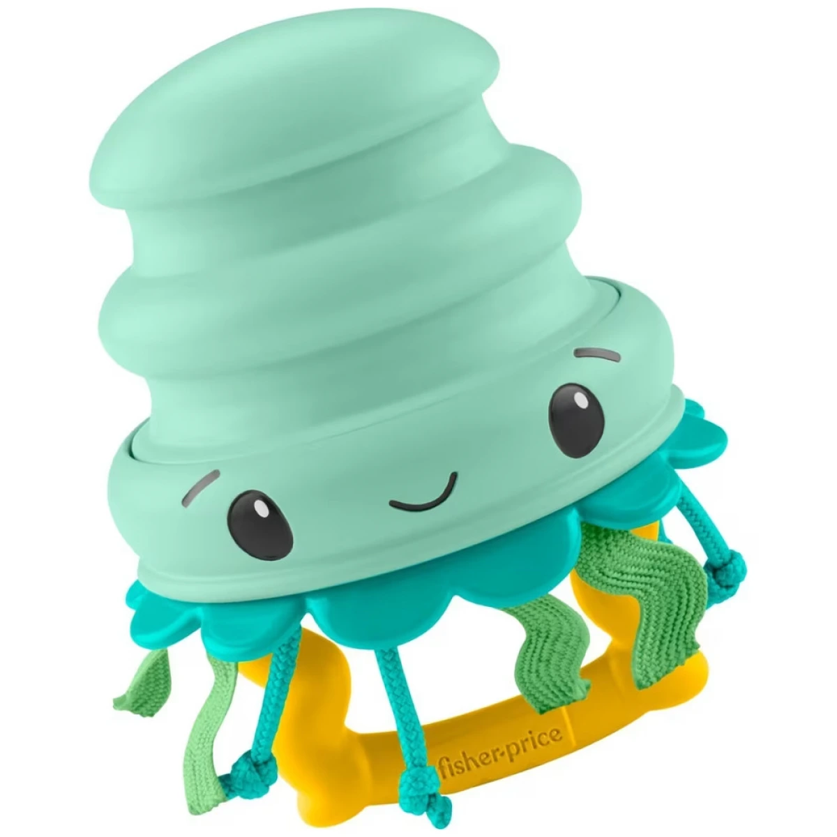 FISHER PRICE ΚΟΥΔΟΥΝΙΣΤΡΕΣ ΖΩΑΚΙΑ ΤΟΥ ΩΚΕΑΝΟΥ SQUISHEAS SILICONE JELLYFISH JHB54/JHB57