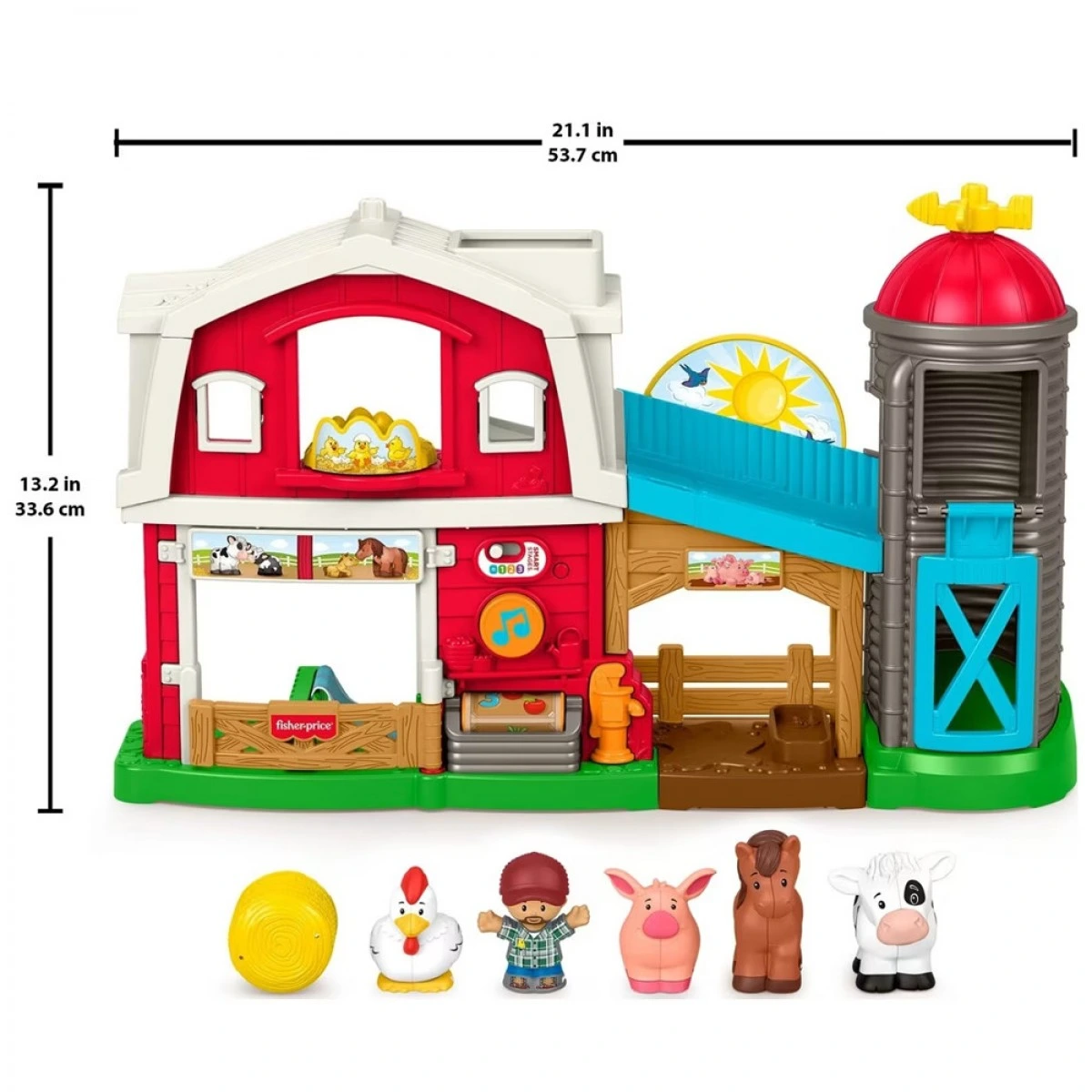 FISHER PRICE LITTLE PEOPLE- ΜΕΓΑΛΗ ΦΑΡΜΑ ΜΕ ΗΧΟΥΣ JGX08