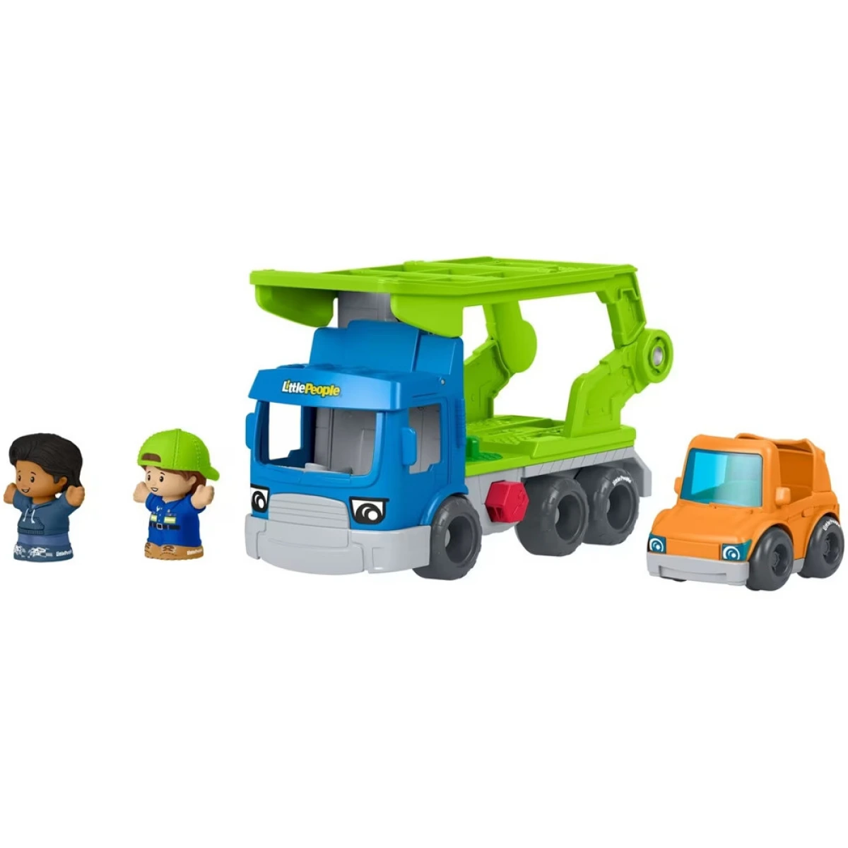 FISHER PRICE LITTLE PEOPLE ΝΤΑΛΙΚΑ ΜΕΤΑΦΟΡΑΣ ΜΕ ΟΧΗΜΑ & 2 ΦΙΓΟΥΡΕΣ JJY78