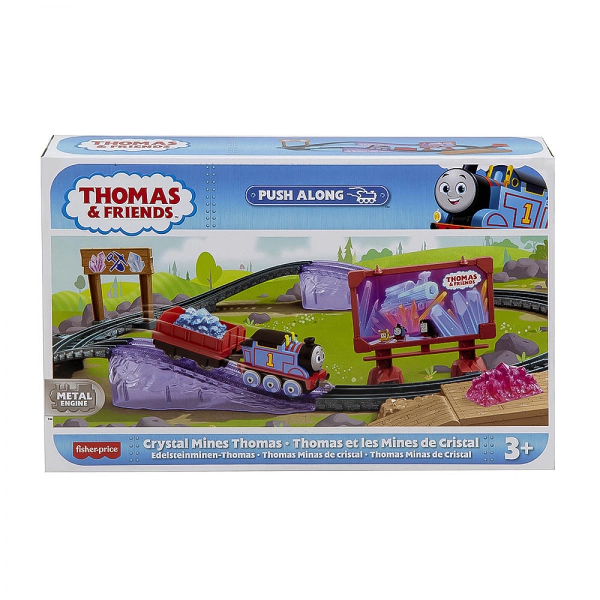 MATTEL ΤΟΜΑΣ- ΑΓΑΠΗΜΕΝΕΣ ΔΙΑΔΡΟΜΕΣ CRYSTAL MINES THOMAS HGY82/HGY83