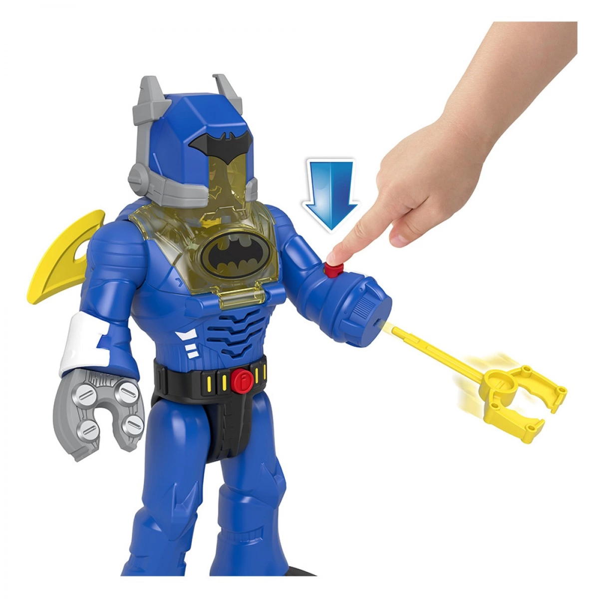 FISHER PRICE IMAGINEXT-ΦΙΓΟΥΡΕΣ DC INSIDERS BATMAN (ΜΠΛΕ) HMK87/HGX98