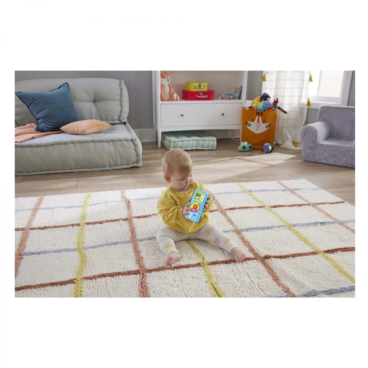 FISHER PRICE ΕΚΠΑΙΔΕΥΤΙΚΟ ΡΑΔΙΟΦΩΝΑΚΙ-ΣΚΥΛΑΚΙ HRD96