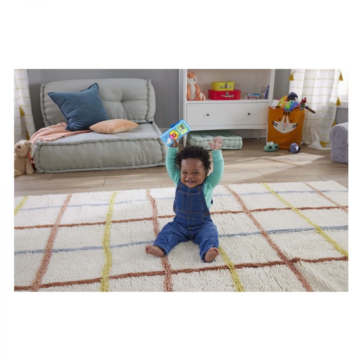 FISHER PRICE ΕΚΠΑΙΔΕΥΤΙΚΟ ΡΑΔΙΟΦΩΝΑΚΙ-ΣΚΥΛΑΚΙ HRD96