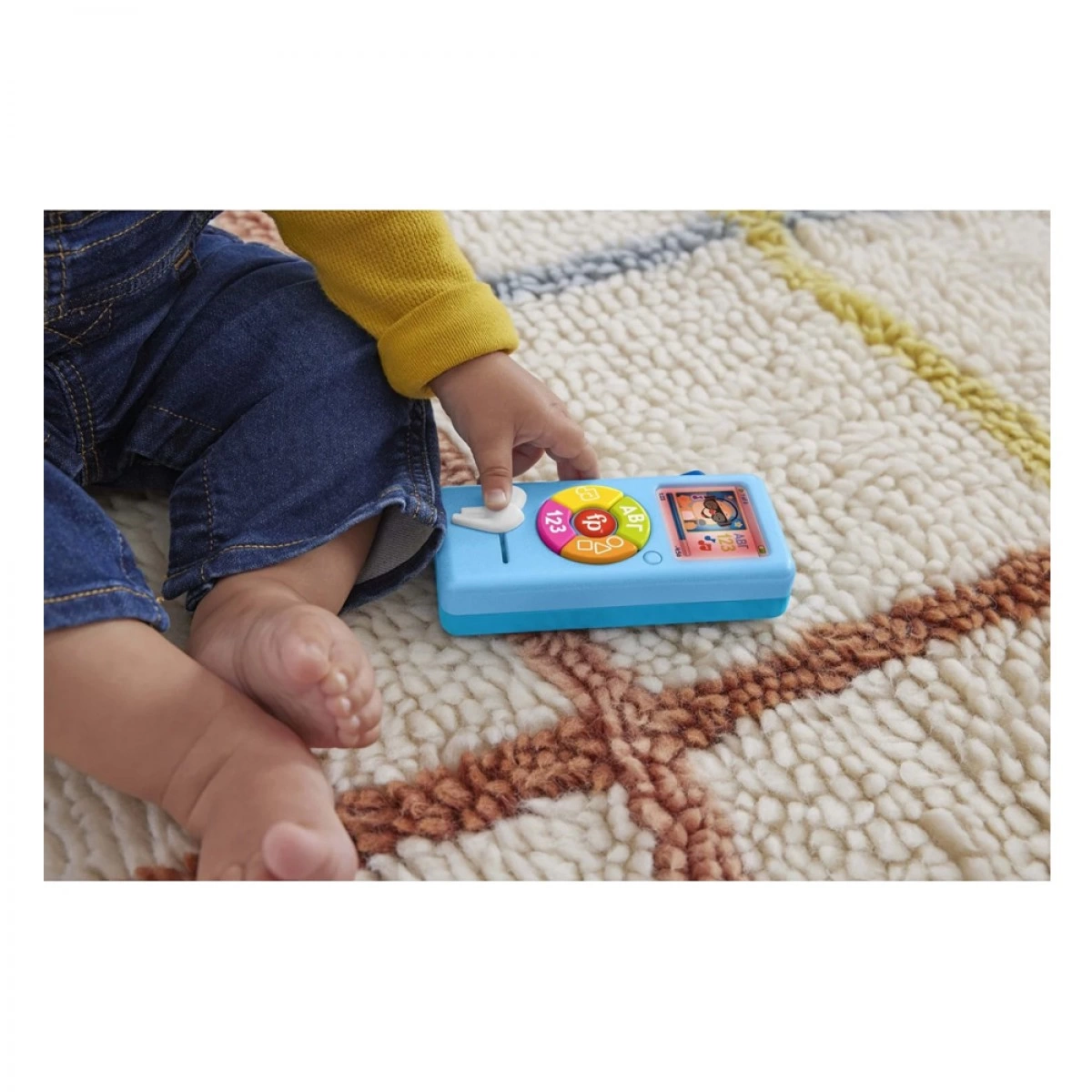 FISHER PRICE ΕΚΠΑΙΔΕΥΤΙΚΟ ΡΑΔΙΟΦΩΝΑΚΙ-ΣΚΥΛΑΚΙ HRD96