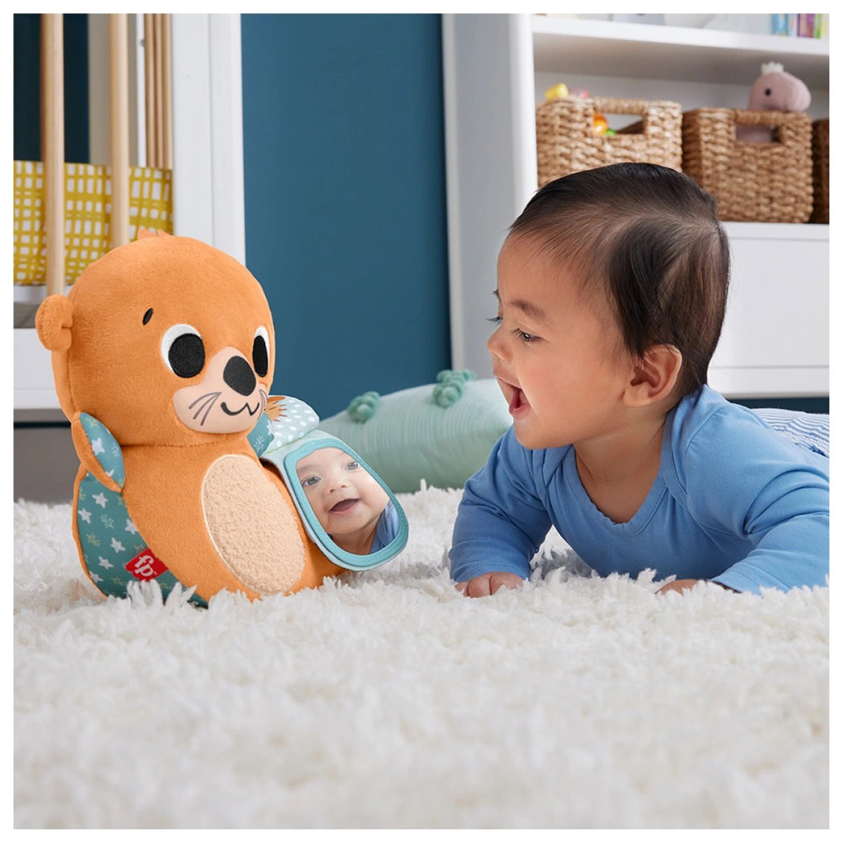 FISHER PRICE ΜΑΛΑΚΗ ΒΙΔΡΑ ΜΕ ΚΙΝΗΣΗ HXG96