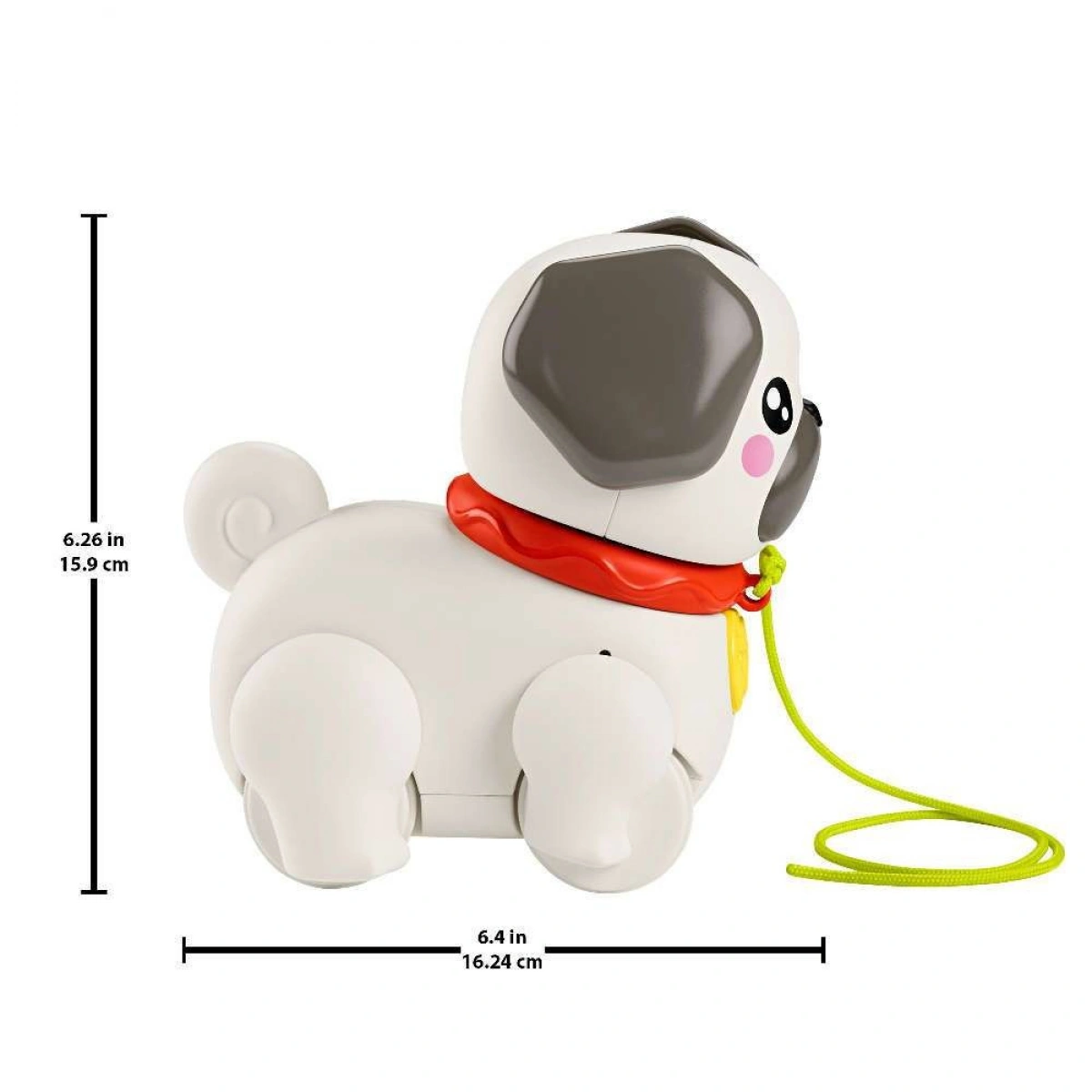 FISHER PRICE FISHER PRICE ΣΥΡΡΟΜΕΝΟ ΣΚΥΛΑΚΙ WALK THE PUP PUG HTW94