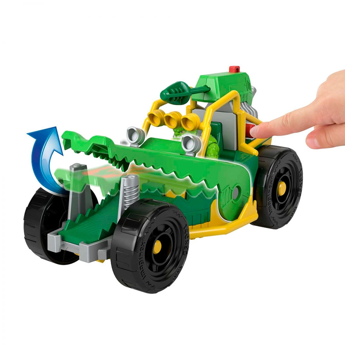 FISHER PRICE IMAGINEXT - BATMAN VEHICLES - KILLER CROC BUGGY M5649/HML05