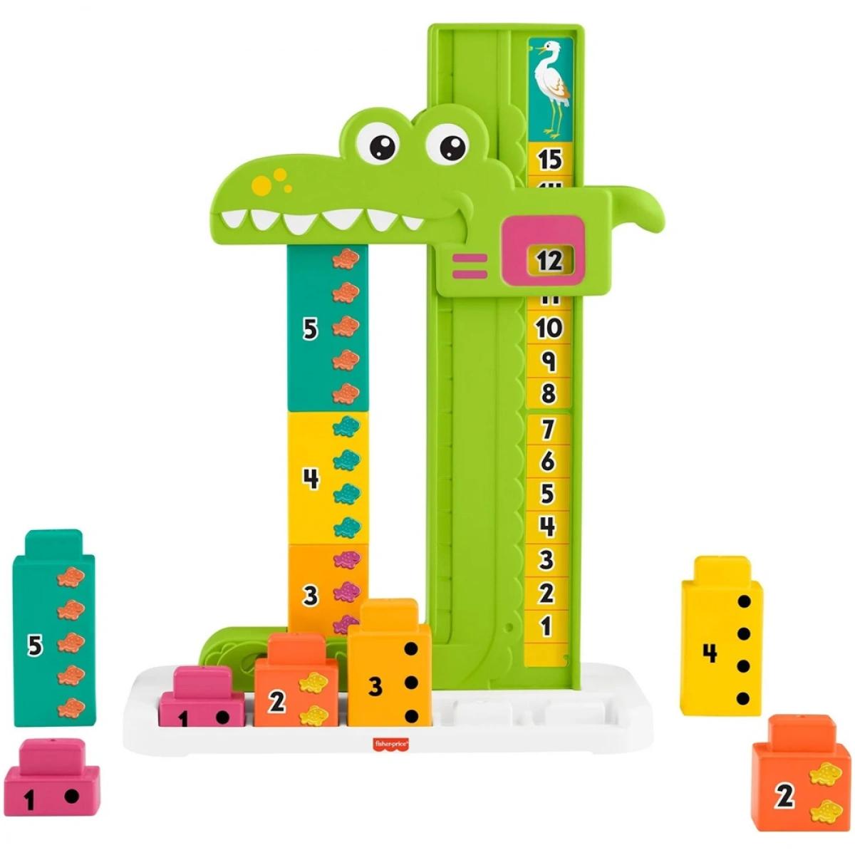 FISHER PRICE FISHER PRICE: ΑΛΙΓΑΤΟΡΑΣ - ΜΑΘΑΙΝΩ ΝΑ ΜΕΤΡΩ JCT13