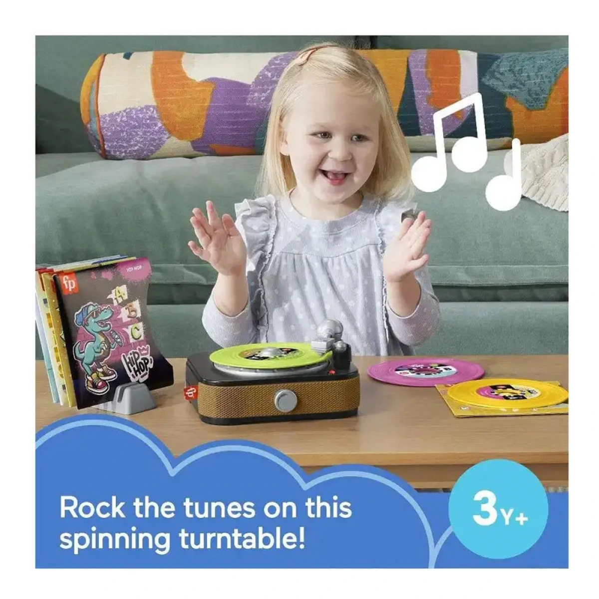 FISHER PRICE ΕΚΠΑΙΔΕΥΤΙΚΟ ΠΙΚΑΠ ΜΕ ΔΙΣΚΟΥΣ JGX06