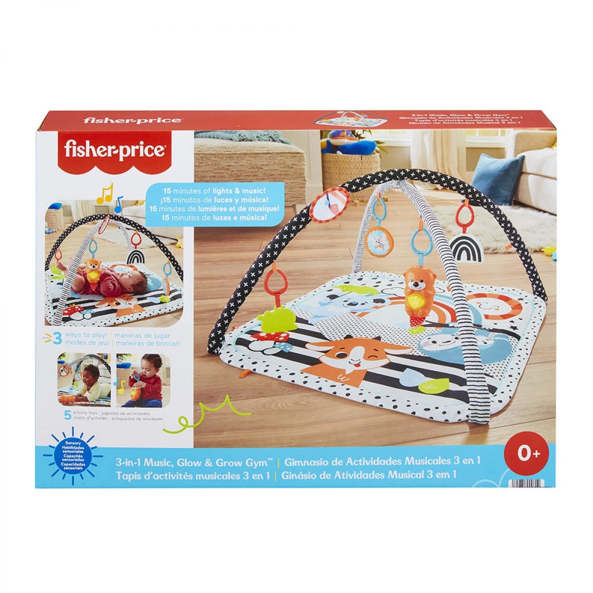 FISHER PRICE ΒΡΕΦΙΚΟ ΜΟΥΣΙΚΟ ΓΥΜΝΑΣΤΗΡΙΟ 3 ΣΕ 1 HBP41