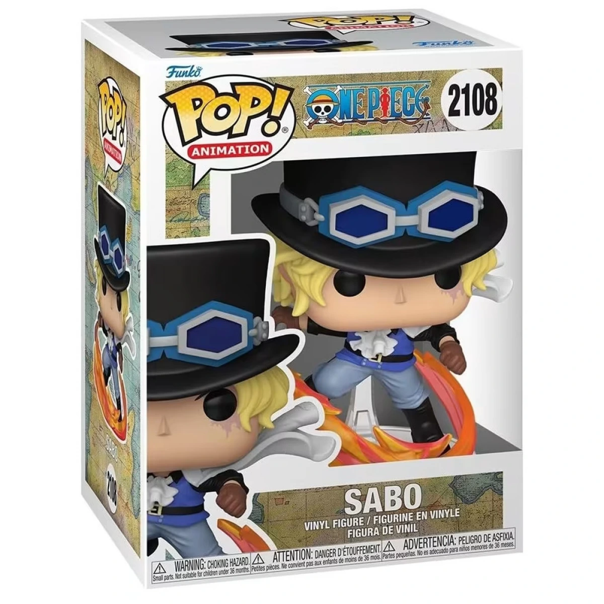 FUNKO POP ΦΙΓΟΥΡΑ SABO (ONE PIECE) 2108