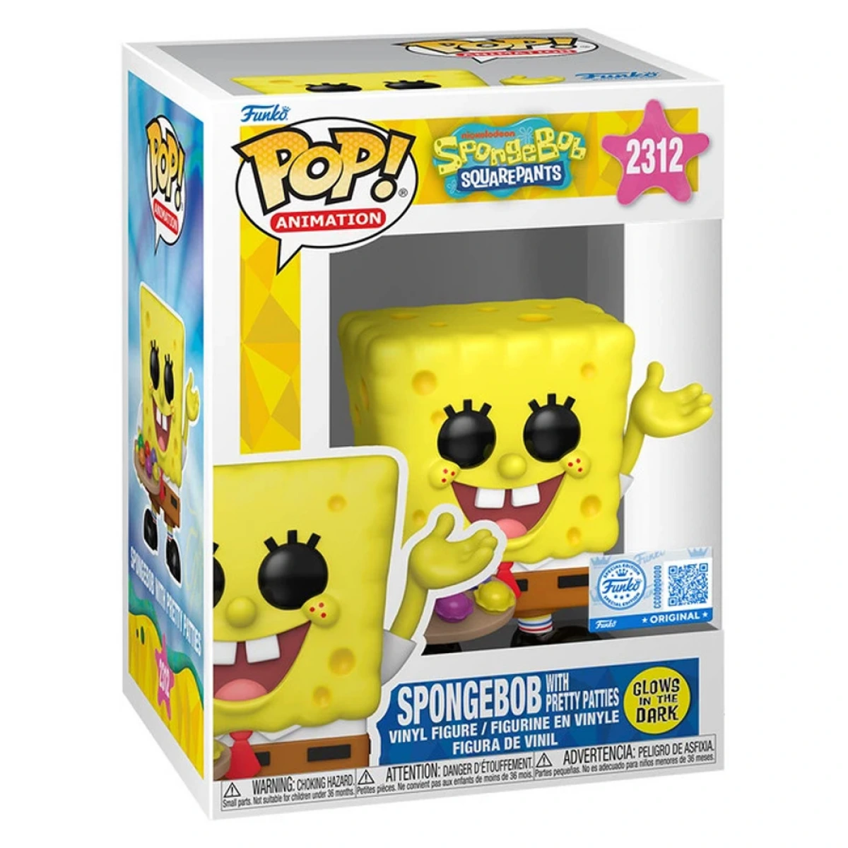 FUNKO POP ΦΙΓΟΥΡΑ SPONGEBOB WITH PRETTY PATTIES 2312