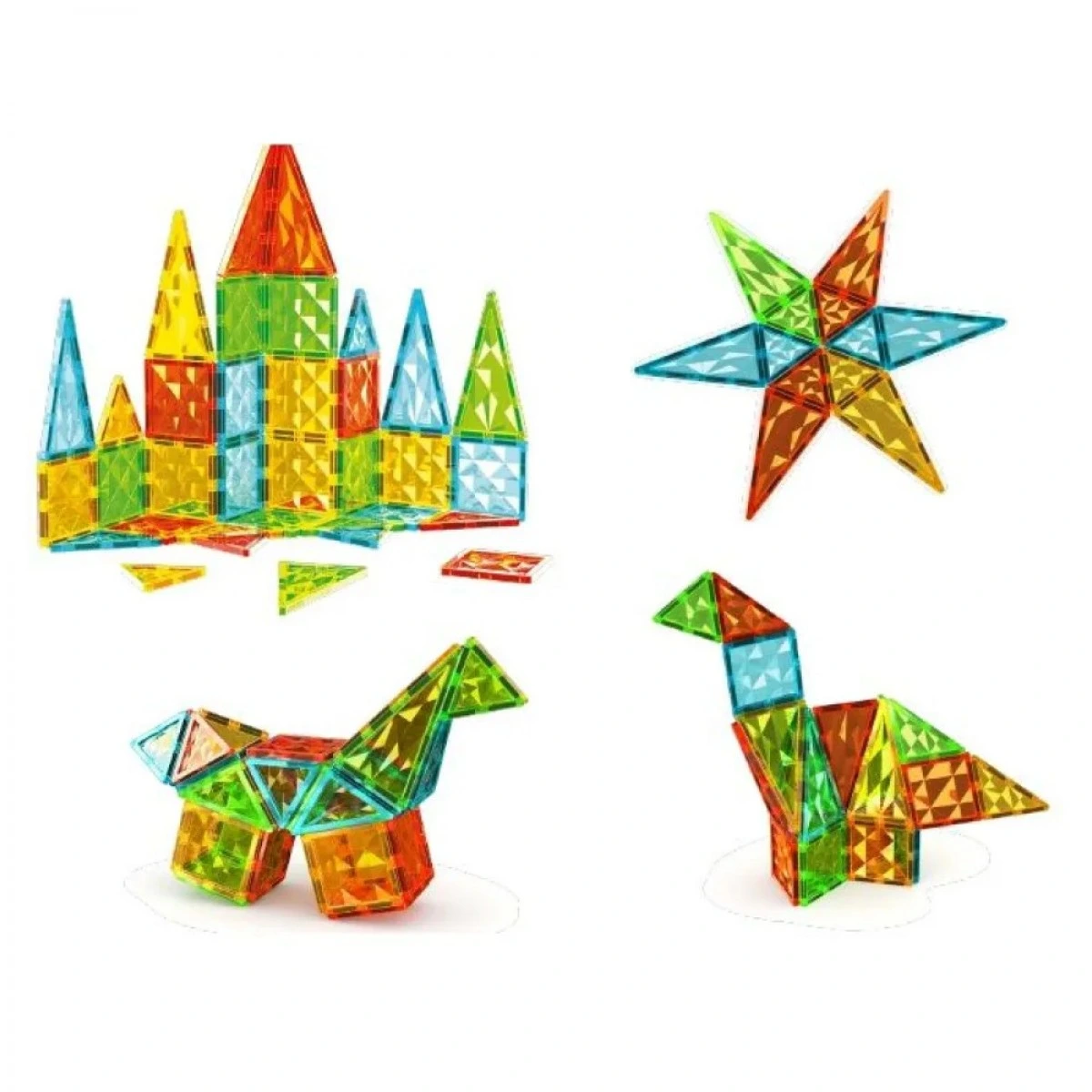 GEOMAG MAGNETIC TILES 44PCS 0200