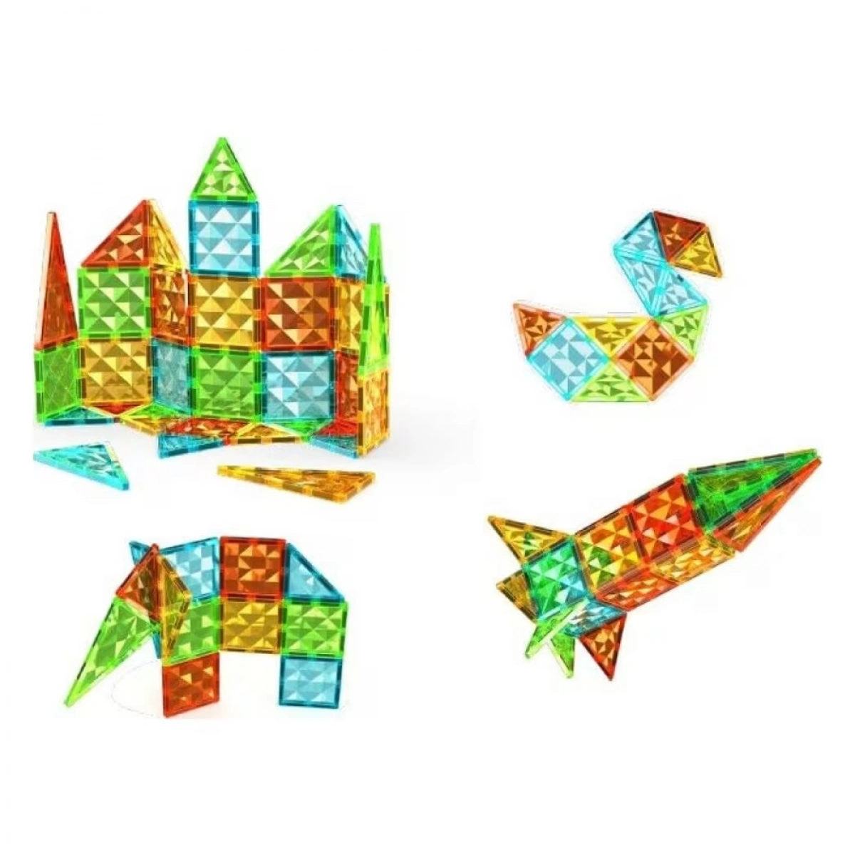 GEOMAG MAGNETIC TILES GEMS 32 PCS. 4101