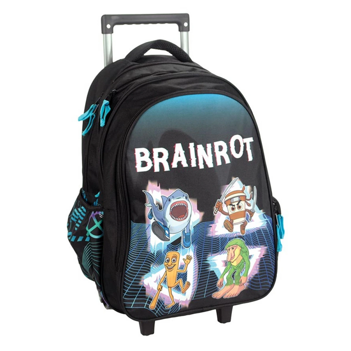 GIM ΤΣΑΝΤΑ ΔΗΜΟΤΙΚΟΥ TROLLEY TOKIDO BRAINROT 343-10074
