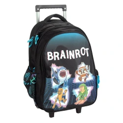 GIM ΤΣΑΝΤΑ ΔΗΜΟΤΙΚΟΥ TROLLEY TOKIDO BRAINROT 343-10074