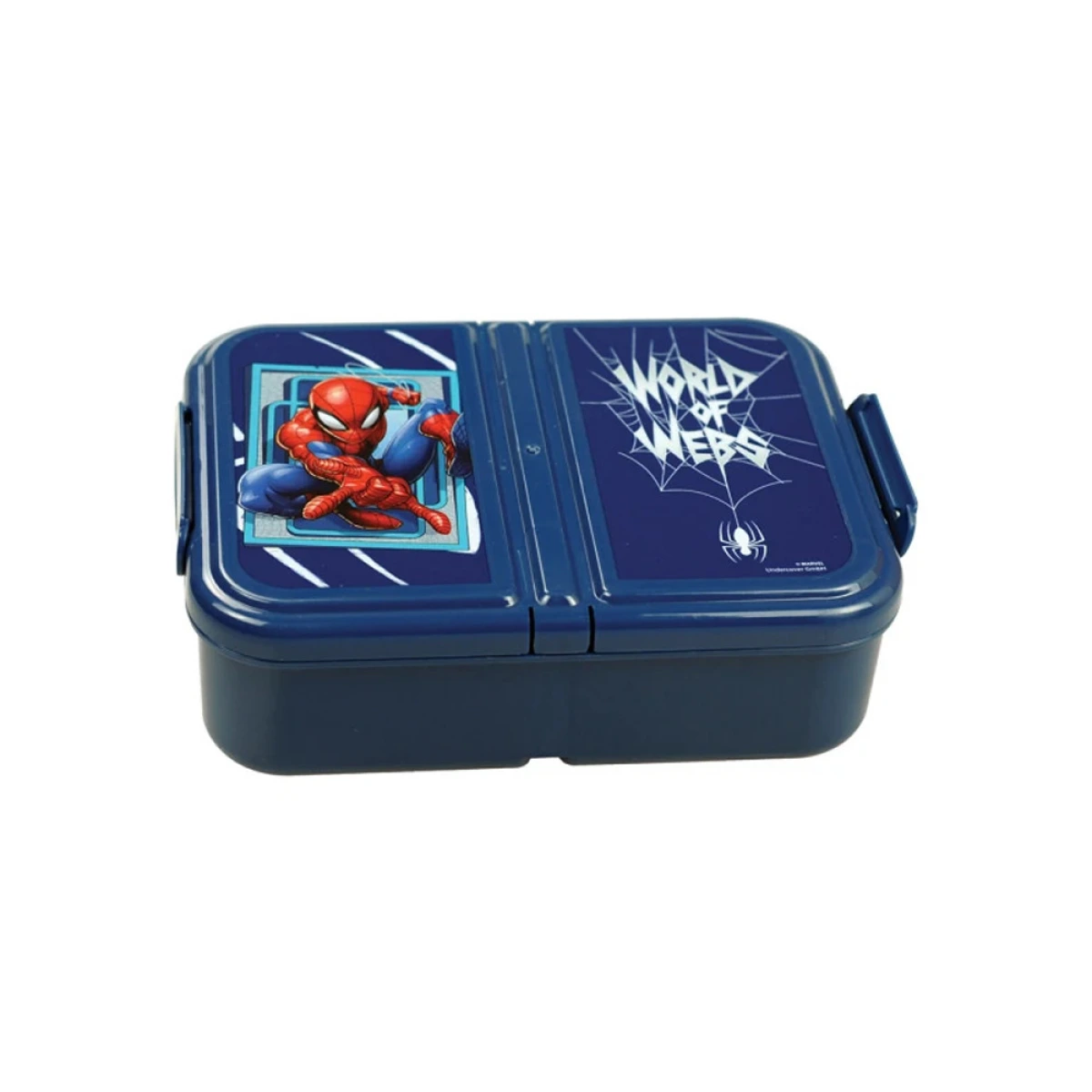 GIM ΔΟΧΕΙΟ ΦΑΓΗΤΟΥ ΜΕ 3 ΧΩΡΙΣΜΑΤΑ 900ML SPIDERMAN 557-00262