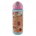GIM ΠΑΓΟΥΡΙ ΜΕ ΚΑΛΑΜΑΚΙ 600ML CAPYBARA HAPPY LIFE 13217