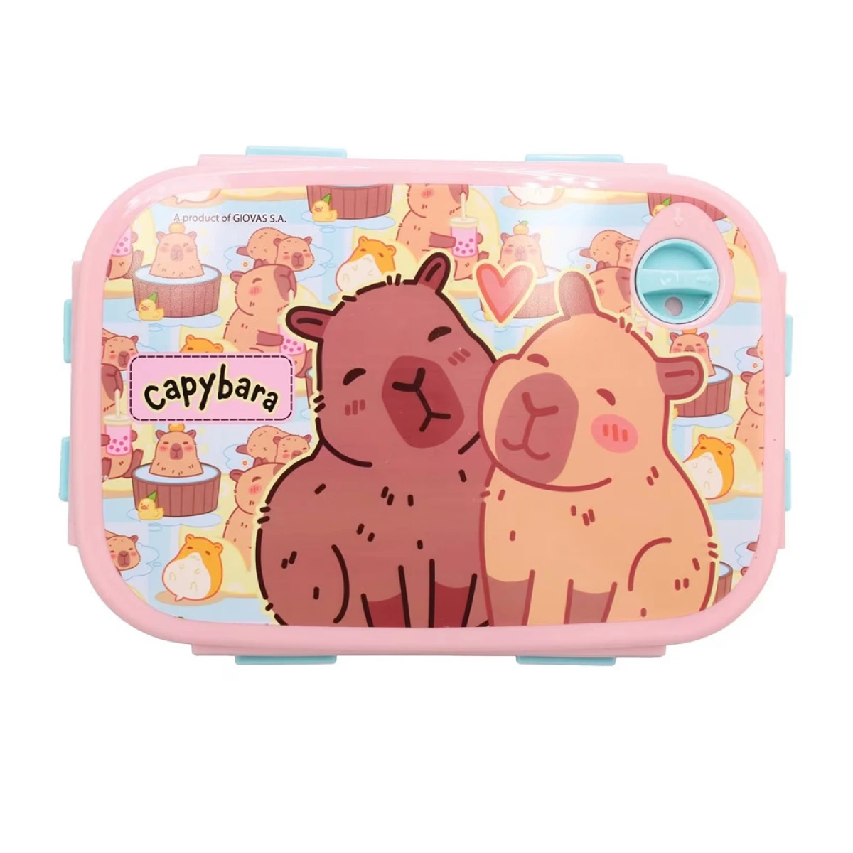 GIM ΔΟΧΕΙΟ ΦΑΓΗΤΟΥ CAPYBARA HAPPY LIFE 13265