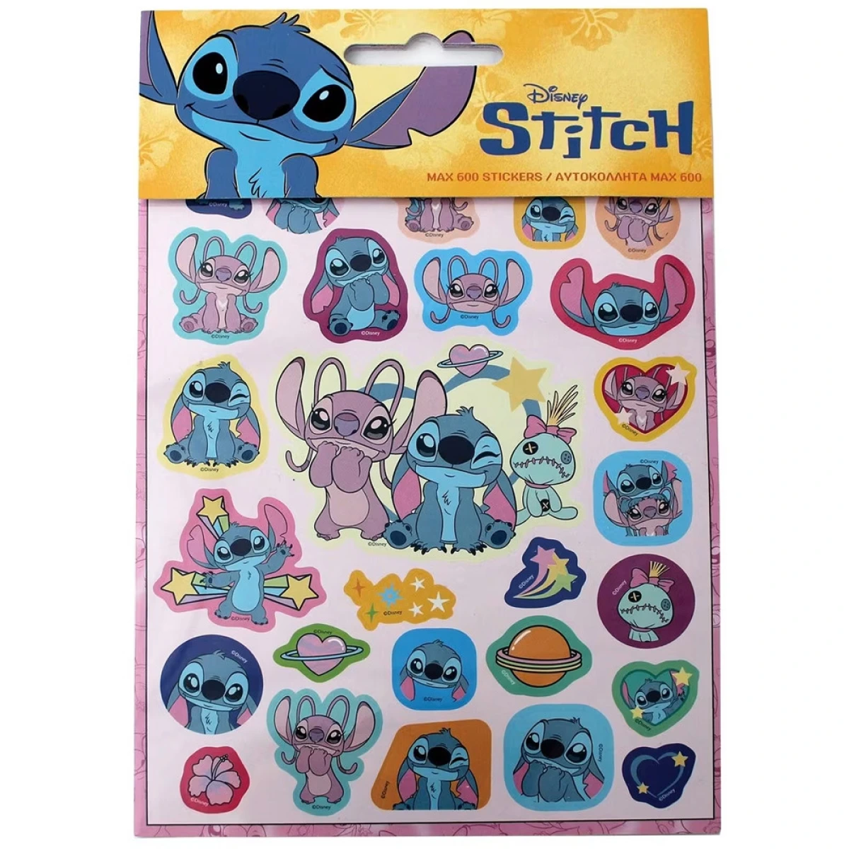 GIM ΠΑΙΔΙΚΑ ΑΥΤΟΚΟΛΛΗΤΑ 600+ STITCH 30279