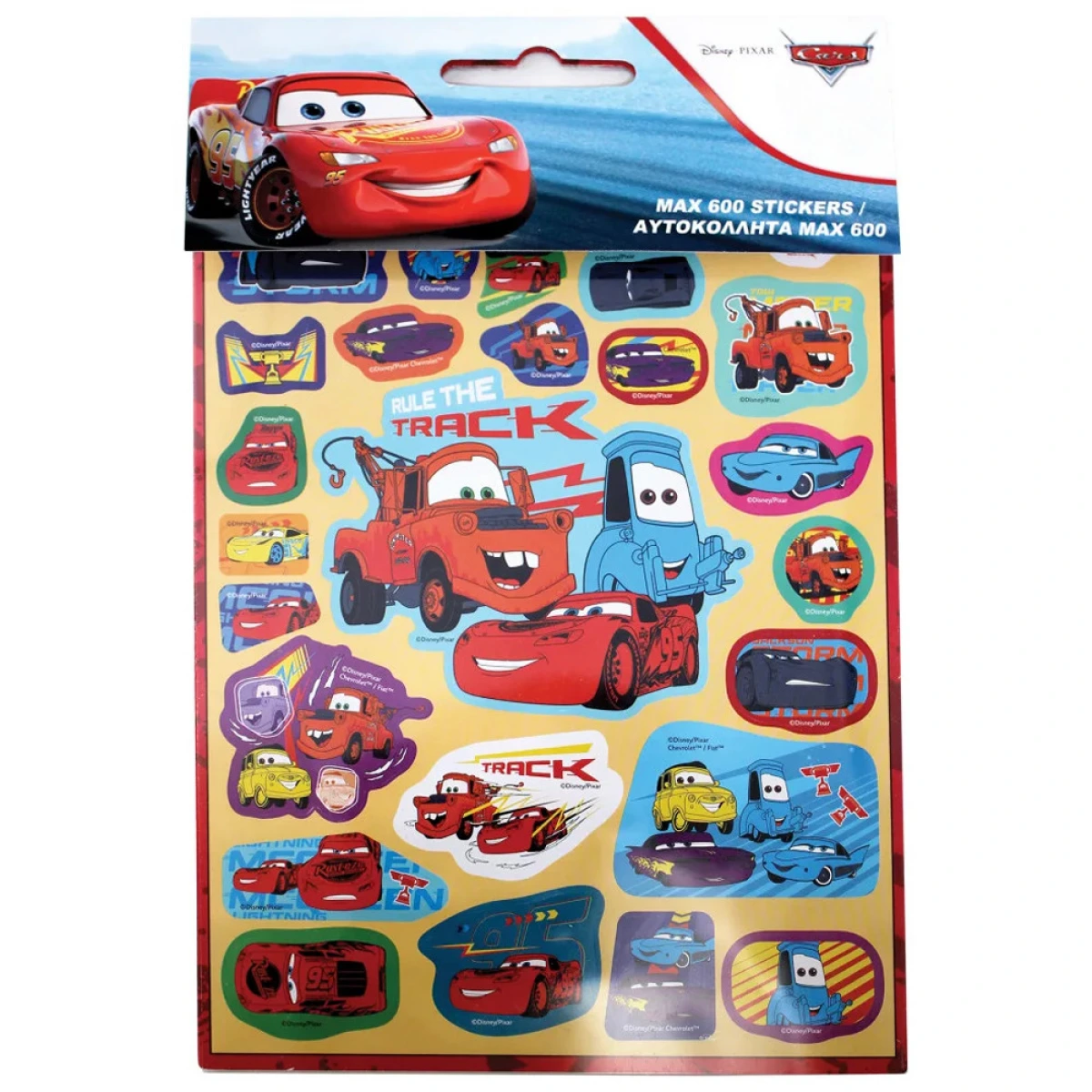 GIM ΠΑΙΔΙΚΑ ΑΥΤΟΚΟΛΛΗΤΑ 600+ CARS 18379