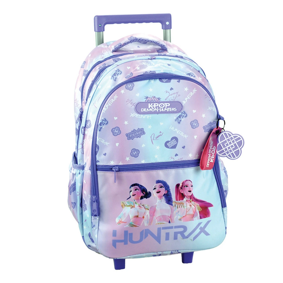 GIM ΤΣΑΝΤΑ TROLLEY PURPLE DEMON HUNTERS 364-02074