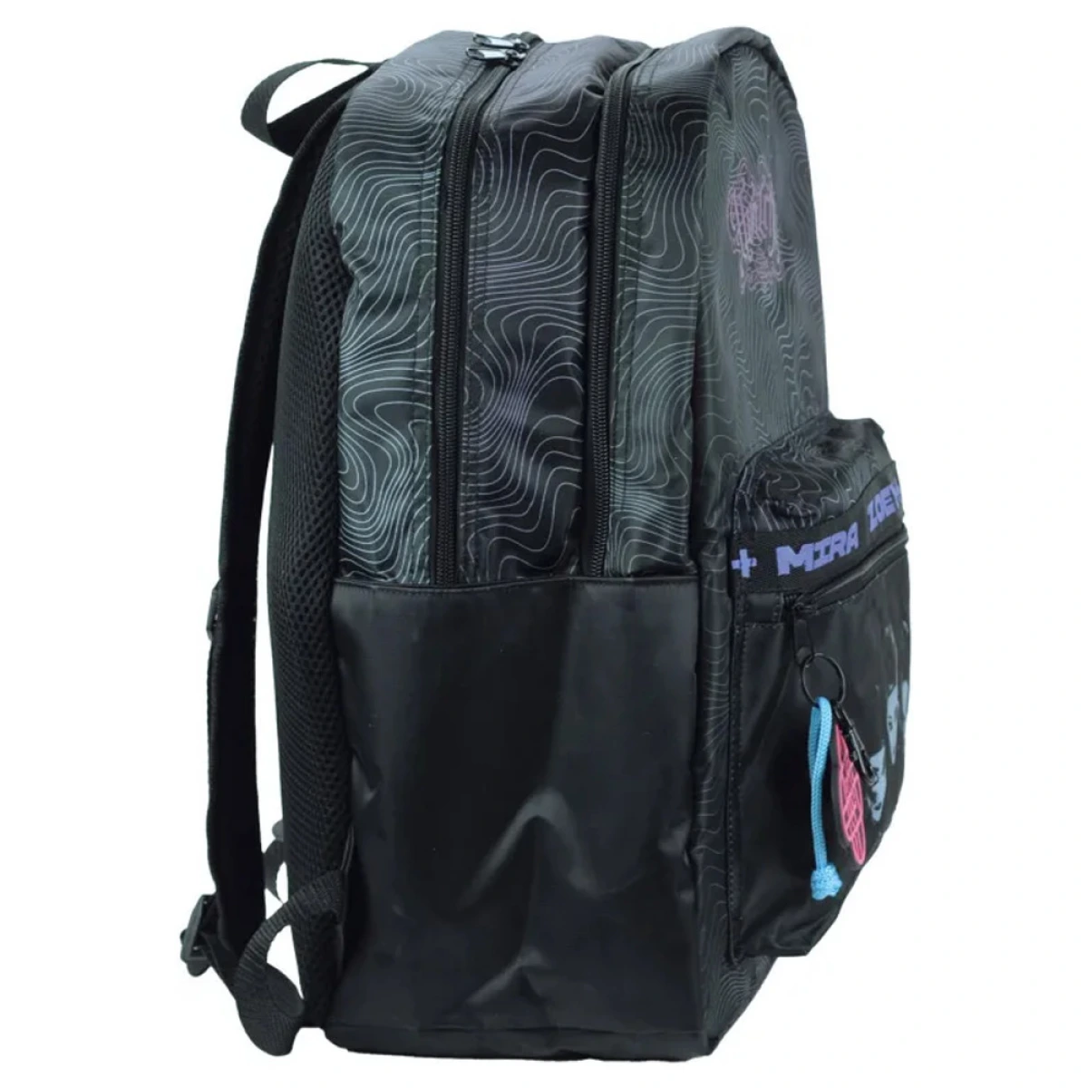GIM ΣΑΚΙΔΙΟ 2ΘΕΣΕΩΝ BLACK HUNTRIX 364-00034