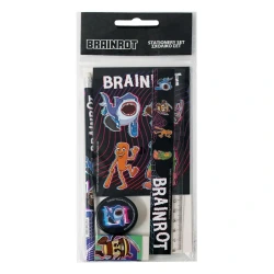 GIM ΣΕΤ ΣΧΟΛΙΚΟ & ΜΠΛΟΚ BRAINROT 343-10755
