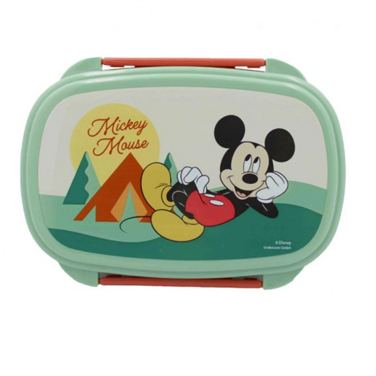 GIM ΔΟΧΕΙΟ ΦΑΓΗΤΟΥ ΜΕ ΚΟΥΤΑΛΙ ΠΙΡΟΥΝΙ MICKEY 553-15276